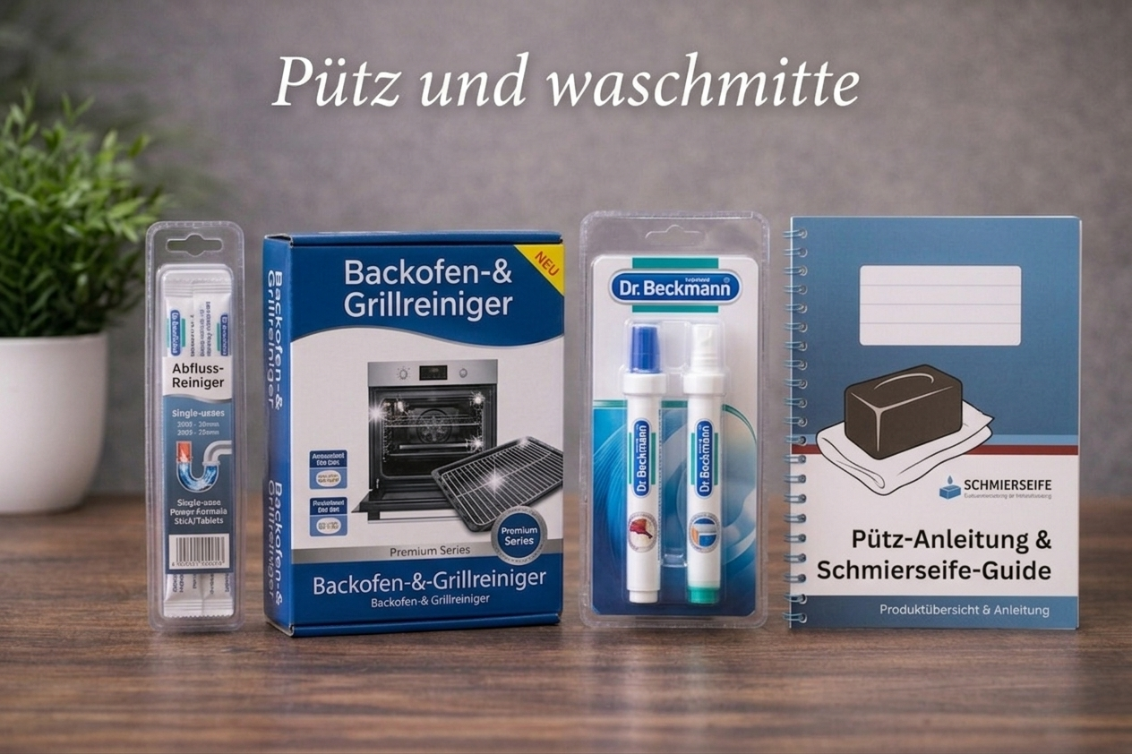 Pütz und waschmitte
